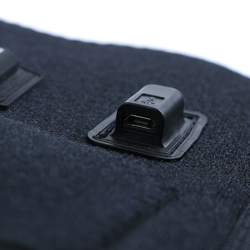 Electric Heated Knee Pad Warm Leg Wrap Belt Brace Arthritis Pain Relief FT