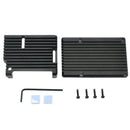 for Raspberry Pi 4B Latest CNC Aluminum Alloy Case Enclosure with Cooling F