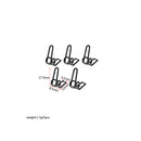 5Pcs Trumpet Water Key Spring Instrument Spit Value Spring Trumpet Parts