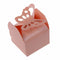 100pcs box candy wedding christening wedding box pink butterfly married dec X2U7