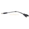 1 Male to 2 Female 3.5mm Audio Y Splitter Headphone Cable Cord for Computer