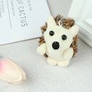 1PCS Cute Plush Hedgehog 7CM  Small Pendant  Mini Soft Stuffed Animal  lj