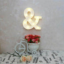 Ampersand Symbol Marquee Letter Lights Alphabet Light Up Sign for Wedding H