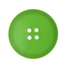 Big Button Silicone Coaster Fun Novelty Design Kitsch Retro Drinks Placemat