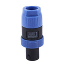 Twist Locking Speak-on Speaker Cable Amplifier Male Connector Plug