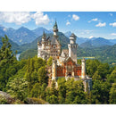 5D Diy Full Round Drill Diamond Drawing Cross Stitch Forest Castle Rhinesto