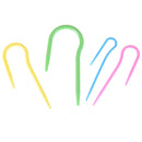 7X 2Sets ABS Knit Cable Stitch Knitting Needles Smooth Crochet Hook Craft ToolLJ