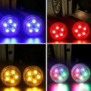 2pc Universal Door Open Warning Light Can Safely Blink Signal Red Light Y5P1