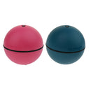 2 Pcs Cat Pet Electronic Rolling Ball Automatic Interactive Toys Blue/Red