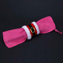 4pcs/lot Christmas Decor Napkin Holders Belt Buckle Christmas Decoration
