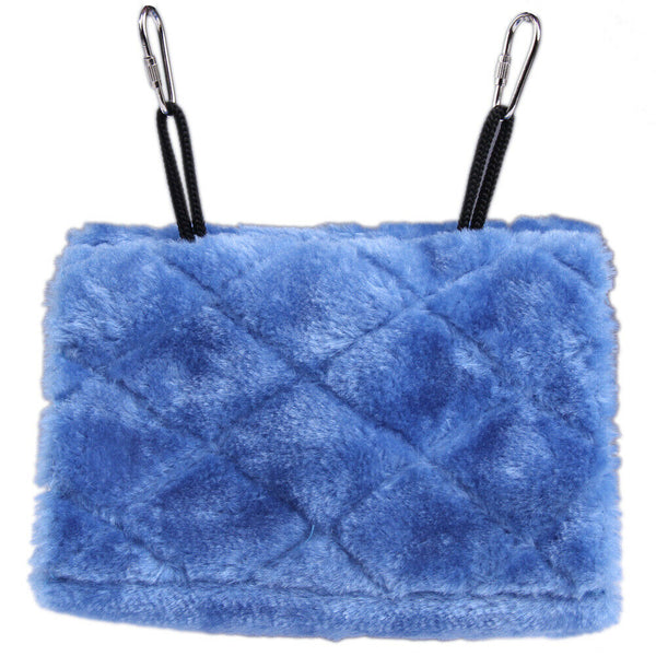 Fuzzy Snuggle Bird Parrot Shed Hammock Hanging Cave Warm Hut Nest    A#S