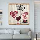 5D DIY Full Drill Diamond Painting Cross Stitch Embroidery Mosaic (Love02)