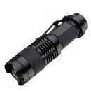 Portable UV Ultra Red LED Flashlight Zoomable Focus Blacklight Torch Light Lamp