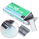 1000pcs SIZE NO 10 Staples Box For Desktop Stapler Metal Normal Staples B8J Y7H9