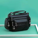 Fashion Women Shoulder Sling Bags PU Leather Multi-pocket Messenger Handbag