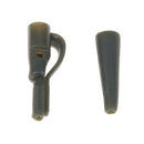 20Sets Fishing Lead Clips Carp Fishing Tackle Tools with Pins Tail Tubes A