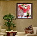 5D DIY Full Drill Diamond Painting Flowers Cross Stitch Embroidery Crafts
