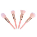 4pcs Professional Crystal Powder Foundation Blush Makeup Cosmetic Brushes A