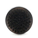 Black boar hair bristle beard mustache brush military hard round wood handle Gw