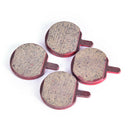 2 Pairs New  Round Mountain Road Bike Bicycle Disc Brake Pad for shimano M&E