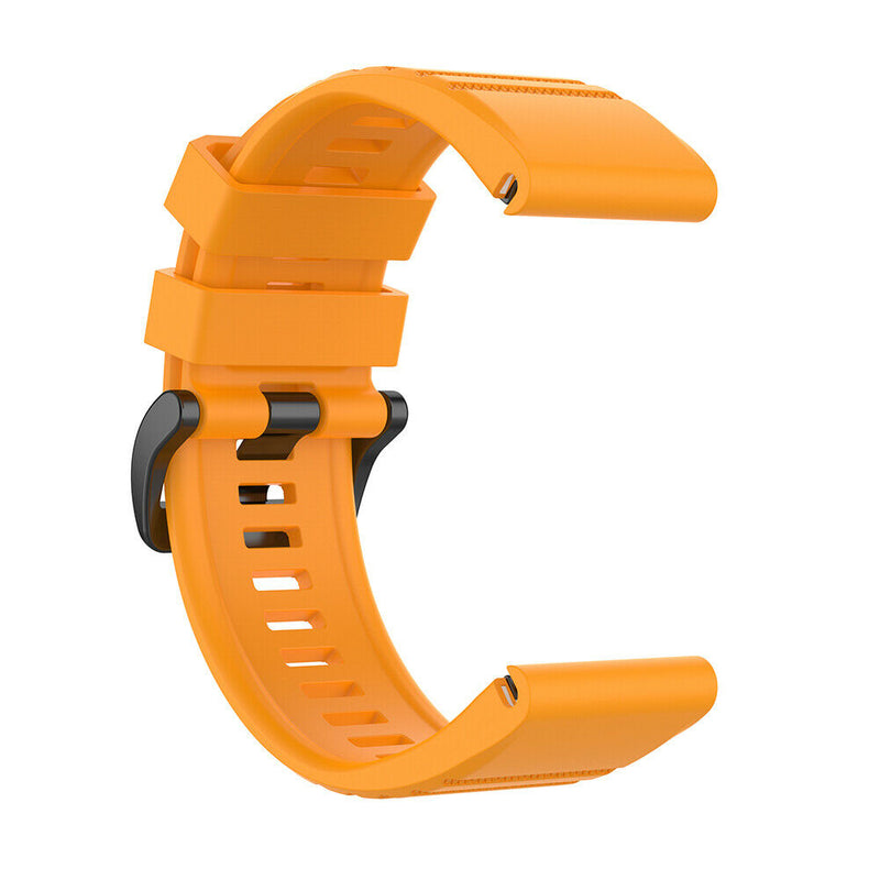 26mm Silicone Wrist Strap Quick Release Adjustable Sports Watch Band for Fenix