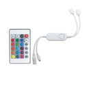 WiFi RGB 24 Key Music Remote Controller Dimmer for LED Strip Light (1 in 2) A