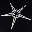 1X Piercing Supplies Tool Clamp Disposable Plastic Slotted Round Forcep bzTOCA