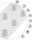 Shape Silicone Cake Muffin Chocolate Cookie Baking Mould Decor Hot 2020 HXW HHH&
