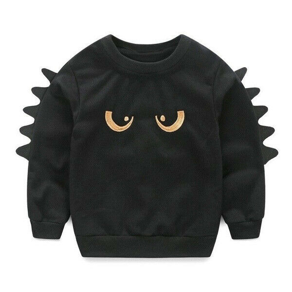 Boys Cute 2pc Pullover Sweatshirt Top + Pant Clothes Set Baby Toddler Boy O P8L5