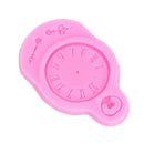 1PC Clock Silicone Molds Cupcake Fondant Decorating Tools Cookie Chocolate Mo BX