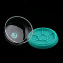 Watchmaker Watch Repair Parts Holder Tray Dust Cover 6-slot Organizer Blue