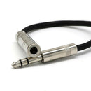 6.35mm Female to Male Cable 20cm Audio Adapter Extension Cord Wire Converter