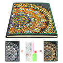 DIY Mandala Special Shaped Diamond Painting 50 Pages Sketchbook A5 Notebook