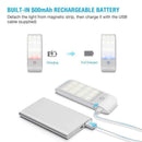 Motion Sensor Light, [2 Pack] Cupboard Night Light, USB Rechargeable Batter