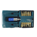 11Pcs Screwdriver Bit Set Holder Pro Electric Grade PH Slotted PZ Torx Repa