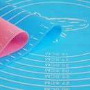 Reusable Non-Stick Silicone Baking Mat for Pastry Rolling with Measurements T1S8