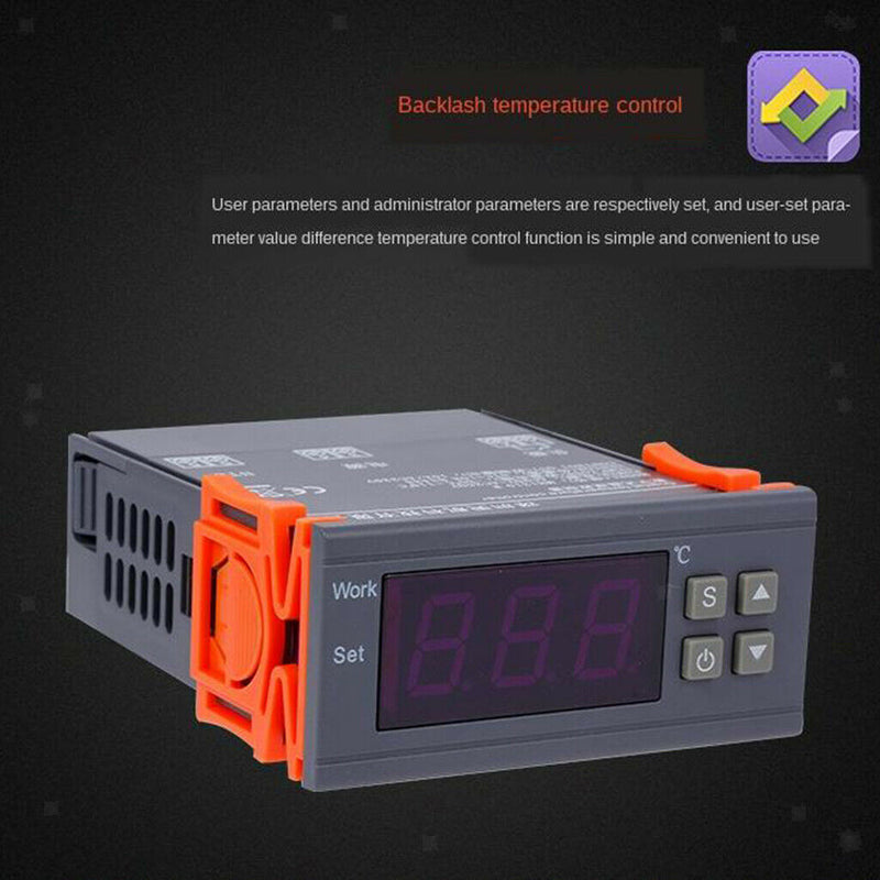 Digital Display Temperature Controller Thermostat AC90-250V -50~110Ã¯Â¼Ë†Ã¢â€žÆ’Ã¯Â¼â€°