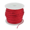 40m Red Nylon Chinese Knot Beading Jewelry Cords Thread DIY Crafts Dia 0.8 YRF