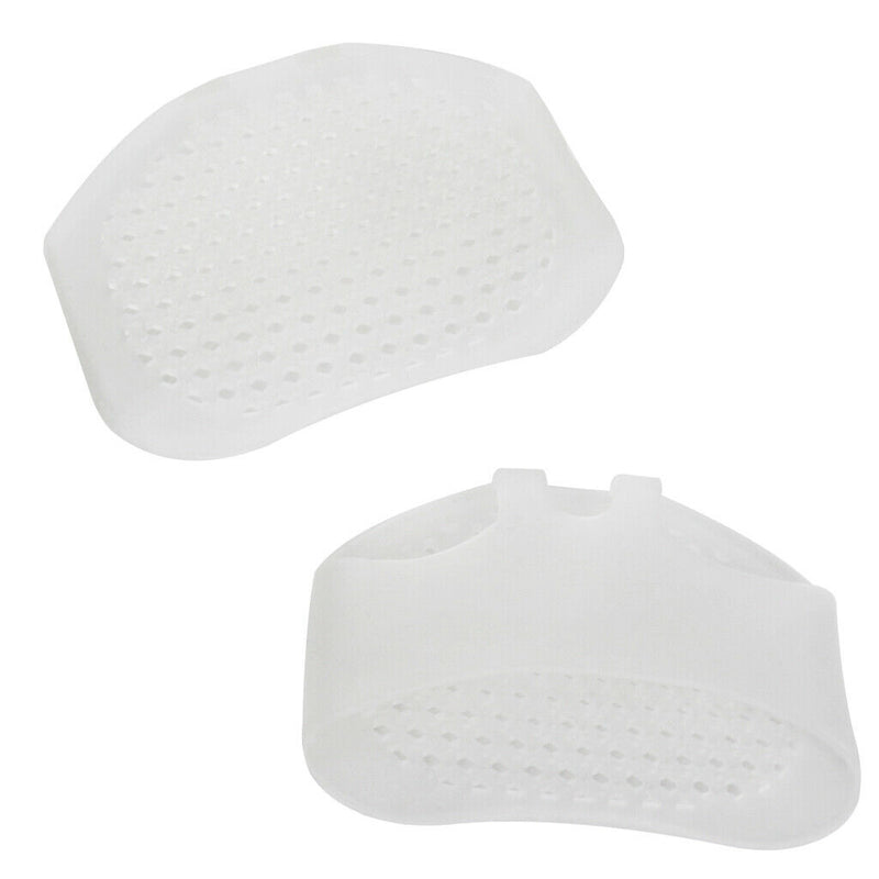 2 Pairs Silica Gel Metatarsal Pads Ball of Foot Cushions Forefoot Protectors