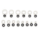 14pcs/lot Silicone and Ceramic Fishing Rod Guides Eye Rings Rod Building