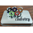 8pcs Chrome Steel Skateboard Bearings for Skateboards, Longboards, Quad Skates,