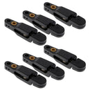 6x Offshore Fishing Planer Board Release Clip,Heavy Tension Line Clips Black