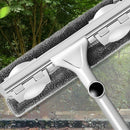 Glass Cleaning Tool Double-Sided Telescopic Rod Window Cleaner Squeegee Wip