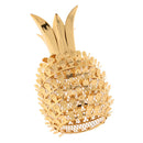 3 Pieces Iron Craft Pineapple Shape Pendant Ceiling Lamp Shade Golden