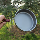 Portable Travel Picnic Aluminum Alloy Outdoor Camping Kitchen Utensil Frying Pan