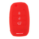 Silicone Car Remote Key Case Smart 3 Buttons Auto Key Case For KIA K2/K3/K4/K5