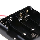 Black Aa X 4 Open Battery Holder Box With 15Cm Wires Bx J ME