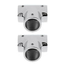 2pcs Durable 1 inch 90 Degree Polished 316 Stainless Steel Boat Hand Rail