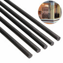 5pcs 4 mm Diameter x 500mm Carbon Fiber Rods For RC Airplane Matte Pole