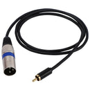 Audio RCA Cable Male to XLR 3 Pin Male Female Cannon Amplifier Mixing Plug